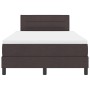 Cama con Somier con Colchón Marrón Oscuro 120x200 cm Tela by , Beds and slatted bases - Ref: Foro24-3338604, Price: 375,35 €,...