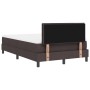 Cama con Somier con Colchón Marrón Oscuro 120x200 cm Tela by , Beds and slatted bases - Ref: Foro24-3338604, Price: 375,35 €,...