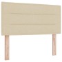 Cama con Base y Colchón Crema 120x200 cm Tela | Foro24.es | Tu tienda online para hogar, jardín y más Foro24.es