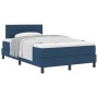 Cama con Base de Muelles y Colchón Azul 120x200 cm Tela | Foro24.es | Tu tienda online para hogar, jardín y más Foro24.es