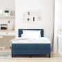 Cama con Base de Muelles y Colchón Azul 120x200 cm Tela | Foro24.es | Tu tienda online para hogar, jardín y más Foro24.es
