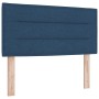 Cama con Base de Muelles y Colchón Azul 120x200 cm Tela | Foro24.es | Tu tienda online para hogar, jardín y más Foro24.es
