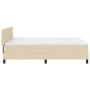 Cama con Somier con Colchón Crema 140x190 cm Tela | Foro24.es | Tu tienda online para hogar, jardín y más Foro24.es