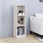White pine wood shelf/space divider 36x33x110 cm by vidaXL, Bookcases and shelves - Ref: Foro24-809937, Price: 50,42 €, Disco...