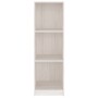 Regal/Raumteiler aus weißem Kiefernholz, 36 x 33 x 110 cm von vidaXL, Bücherregale und Regale - Ref: Foro24-809937, Preis: 50...