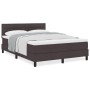 Cama con Box Spring y Colchón Marrón Oscuro 140x200 cm Tela by , Beds and slatted bases - Ref: Foro24-3338618, Price: 434,27 ...