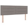 Cama con Base Tapizada con Colchón Taupe 140x200 cm Tela | Foro24.es | Tu tienda online para hogar, jardín y más Foro24.es