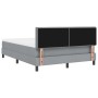 Cama con Somier con Colchón Gris Claro 160x200 cm Tela | Foro24.es | Tu tienda online para hogar, jardín y más Foro24.es