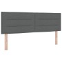 Cama con Base Muelles con Colchón Gris Oscuro 160x200 cm Tela by , Beds and slatted bases - Ref: Foro24-3338623, Price: 501,0...