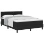 Cama con somier y colchón Negra 160x200 cm Tela by , Beds and slatted bases - Ref: Foro24-3338624, Price: 491,26 €, Discount:...