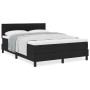 Cama con somier y colchón Negra 160x200 cm Tela by , Beds and slatted bases - Ref: Foro24-3338624, Price: 491,26 €, Discount:...