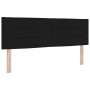 Cama con somier y colchón Negra 160x200 cm Tela by , Beds and slatted bases - Ref: Foro24-3338624, Price: 491,26 €, Discount:...