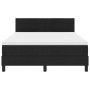 Cama con somier y colchón Negra 160x200 cm Tela by , Beds and slatted bases - Ref: Foro24-3338624, Price: 491,26 €, Discount:...