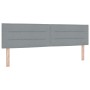 Cama con Somier y Colchón Gris Claro 180x200 cm Tela | Foro24.es | Tu tienda online para hogar, jardín y más Foro24.es