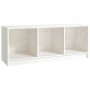 Massiver TV-Schrank aus weißem Kiefernholz, 104 x 33 x 41 cm von vidaXL, TV-Möbel - Ref: Foro24-809961, Preis: 44,70 €, Rabat...