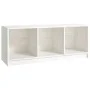 Solid white pine wood TV cabinet 104x33x41 cm by vidaXL, TV Furniture - Ref: Foro24-809961, Price: 44,25 €, Discount: %