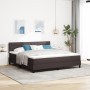Cama Box Spring con colchón Marrón Oscuro 180x200 cm Tela | Foro24.es | Tu tienda online para hogar, jardín y más Foro24.es