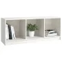 Solid white pine wood TV cabinet 104x33x41 cm by vidaXL, TV Furniture - Ref: Foro24-809961, Price: 44,25 €, Discount: %