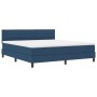 Cama con Somier y Colchón Azul 180x200 cm Tela | Foro24.es | Tu tienda online para hogar, jardín y más Foro24.es