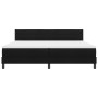 Cama Box Spring con colchón Negra 200x200 cm Fabric | Foro24.es | Tu tienda online para hogar, jardín y más Foro24.es