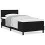Cama Base con Colchón Negra 80x200 cm Tela | Foro24.es | Tu tienda online para hogar, jardín y más Foro24.es
