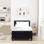Cama Base con Colchón Negra 80x200 cm Tela | Foro24.es | Tu tienda online para hogar, jardín y más Foro24.es