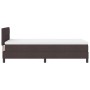 Cama con Somier y Colchón Marrón Oscuro 90x190 cm Tela | Foro24.es | Tu tienda online para hogar, jardín y más Foro24.es