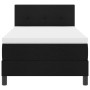 Cama Box Spring con Colchón Negra 90x200 cm Tela by , Beds and slatted bases - Ref: Foro24-3338659, Price: 294,10 €, Discount: %