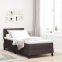 Cama Box Spring con Colchón Marrón Oscuro 90x200 cm Tela | Foro24.es | Tu tienda online para hogar, jardín y más Foro24.es