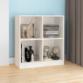 Aparador madera maciza de pino blanco 70x33x76 cm de vidaXL, Aparadores - Ref: Foro24-809949, Precio: 66,11 €, Descuento: %