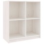 Solid white pine wood sideboard 70x33x76 cm by vidaXL, Sideboards - Ref: Foro24-809949, Price: 66,91 €, Discount: %