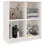 Aparador madera maciza de pino blanco 70x33x76 cm de vidaXL, Aparadores - Ref: Foro24-809949, Precio: 66,91 €, Descuento: %