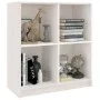 Solid white pine wood sideboard 70x33x76 cm by vidaXL, Sideboards - Ref: Foro24-809949, Price: 66,11 €, Discount: %