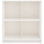 Solid white pine wood sideboard 70x33x76 cm by vidaXL, Sideboards - Ref: Foro24-809949, Price: 66,91 €, Discount: %
