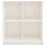 Solid white pine wood sideboard 70x33x76 cm by vidaXL, Sideboards - Ref: Foro24-809949, Price: 66,11 €, Discount: %