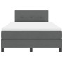 Cama con Base de Resorte Gris Oscuro 120x190 cm Tela | Foro24.es | Tu tienda online para hogar, jardín y más Foro24.es