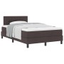 Cama con somier y colchón Marrón oscuro 120x190 cm Tela | Foro24.es | Tu tienda online para hogar, jardín y más Foro24.es