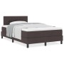 Cama con somier y colchón Marrón oscuro 120x190 cm Tela | Foro24.es | Tu tienda online para hogar, jardín y más Foro24.es