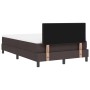 Cama con somier y colchón Marrón oscuro 120x190 cm Tela | Foro24.es | Tu tienda online para hogar, jardín y más Foro24.es