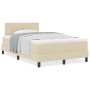 Cama con Somier con Colchón Crema 120x200 cm Tela | Foro24.es | Tu tienda online para hogar, jardín y más Foro24.es