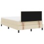 Cama con Somier con Colchón Crema 120x200 cm Tela | Foro24.es | Tu tienda online para hogar, jardín y más Foro24.es
