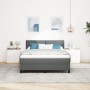Cama con Base Spring con Colchón Gris Oscuro 140x200 cm Tela von , Betten und Lattenroste - Ref: Foro24-3338693, Preis: 439,3...