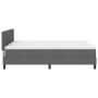 Cama con Base Spring con Colchón Gris Oscuro 140x200 cm Tela von , Betten und Lattenroste - Ref: Foro24-3338693, Preis: 439,3...