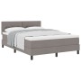 Cama con Base de Muelles con Colchón Taupe 140x200 cm Tela | Foro24.es | Tu tienda online para hogar, jardín y más Foro24.es