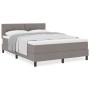 Cama con Base de Muelles con Colchón Taupe 140x200 cm Tela | Foro24.es | Tu tienda online para hogar, jardín y más Foro24.es