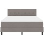 Cama con Base de Muelles con Colchón Taupe 140x200 cm Tela | Foro24.es | Tu tienda online para hogar, jardín y más Foro24.es