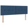 Cama con Base de Resortes con Colchón Azul 140x200 cm Tela | Foro24.es | Tu tienda online para hogar, jardín y más Foro24.es