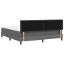 Cama Box Spring con Colchón Gris Oscuro 180x200 cm Tela by , Beds and slatted bases - Ref: Foro24-3338707, Price: 594,61 €, D...