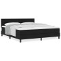 Cama Box Spring con Colchón Negra 180x200 cm Tela | Foro24.es | Tu tienda online para hogar, jardín y más Foro24.es