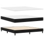 Cama Box Spring con Colchón Negra 180x200 cm Tela | Foro24.es | Tu tienda online para hogar, jardín y más Foro24.es
